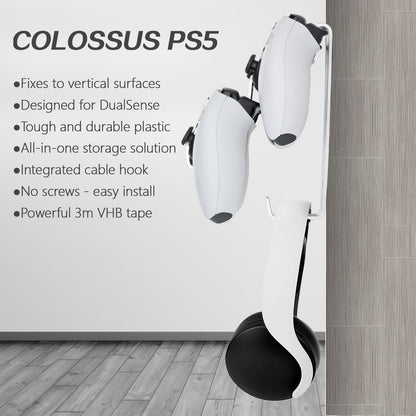 Wall Mounted Hanger for Ps5 / Ps4 - Gamepad & Headphone Combo Tristar Online