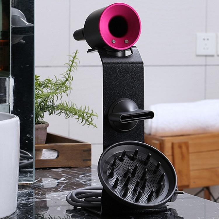 Universal Hair Dryer Stand No Drilling Black Tristar Online