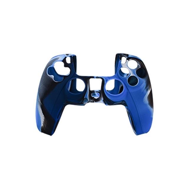 Camouflage Blue Silicone Case for Ps5 Controller - Protective Cover Tristar Online