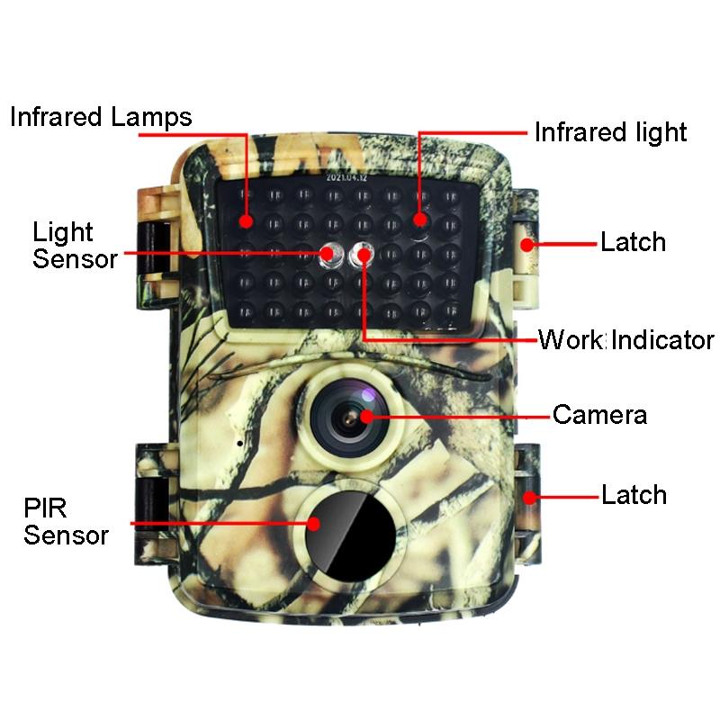 20mp Hd Infrared Hunting Camera with 38 Ir Lights Tristar Online
