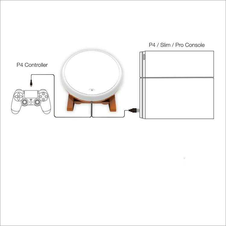 Universal Wired Game Drum for Ps4 / Slim / Pro - Taiko Game Tristar Online