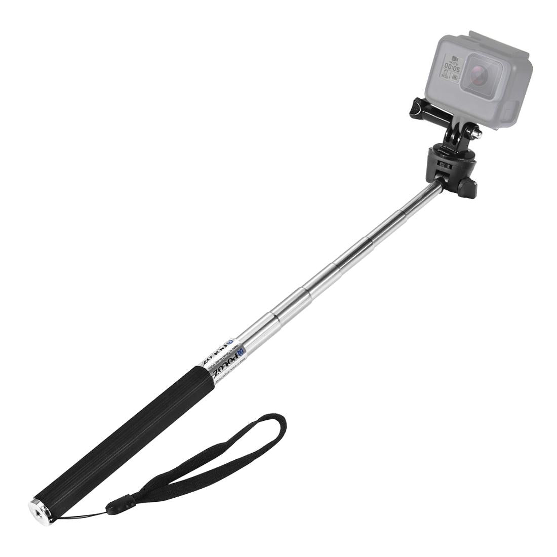 Extendable Selfie Monopod for Action Cameras - 22.5-80cm Length Tristar Online