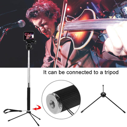 Extendable Selfie Monopod for Action Cameras - 22.5-80cm Length Tristar Online