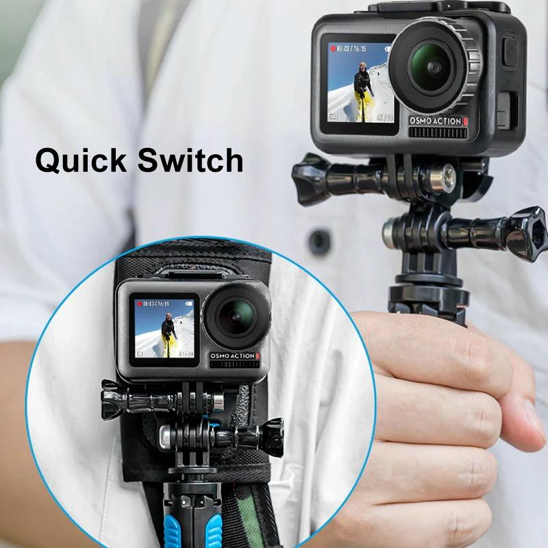 Double Head J Buckle Backpack Mount For Sports Cameras Tristar Online