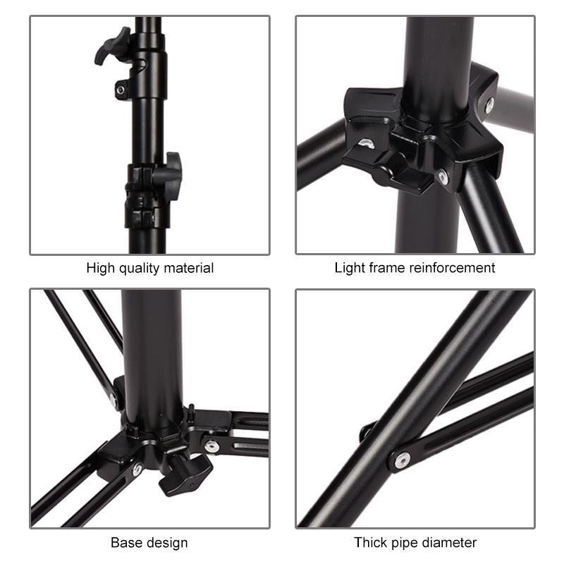Professional Photography Lighting Stand With Spring Buffer For Studio Flash Tristar Online