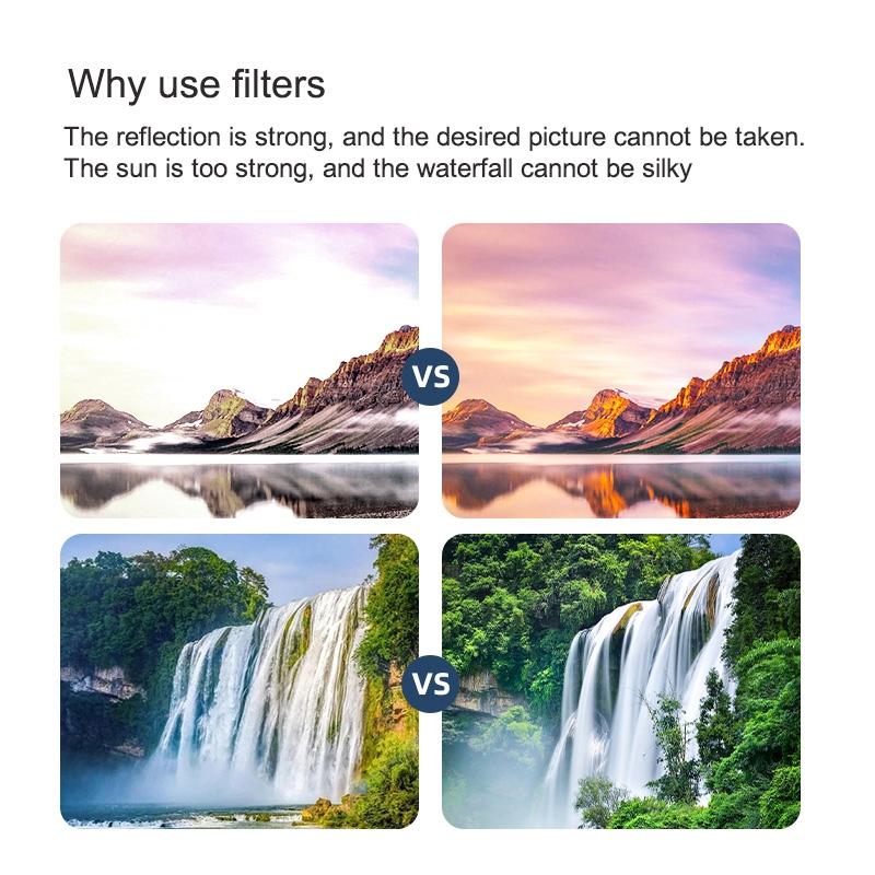 Universal Action Camera Lens Filter for Gopro Hero Series - Star Filter Tristar Online