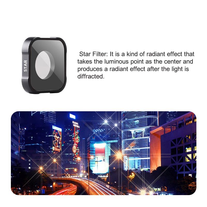 Universal Action Camera Lens Filter for Gopro Hero Series - Star Filter Tristar Online