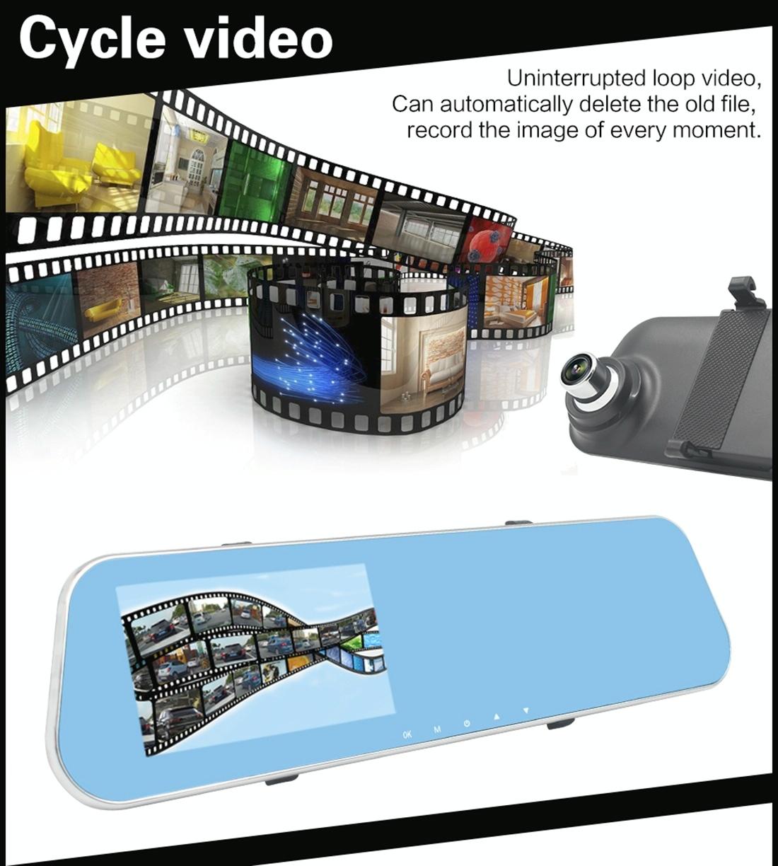 4.3 Dual Camera Vehicle Dvr with Full Hd 1080p Display Tristar Online