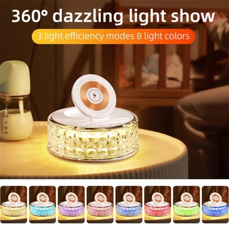 Wireless Charger Dock With Night Light Tristar Online