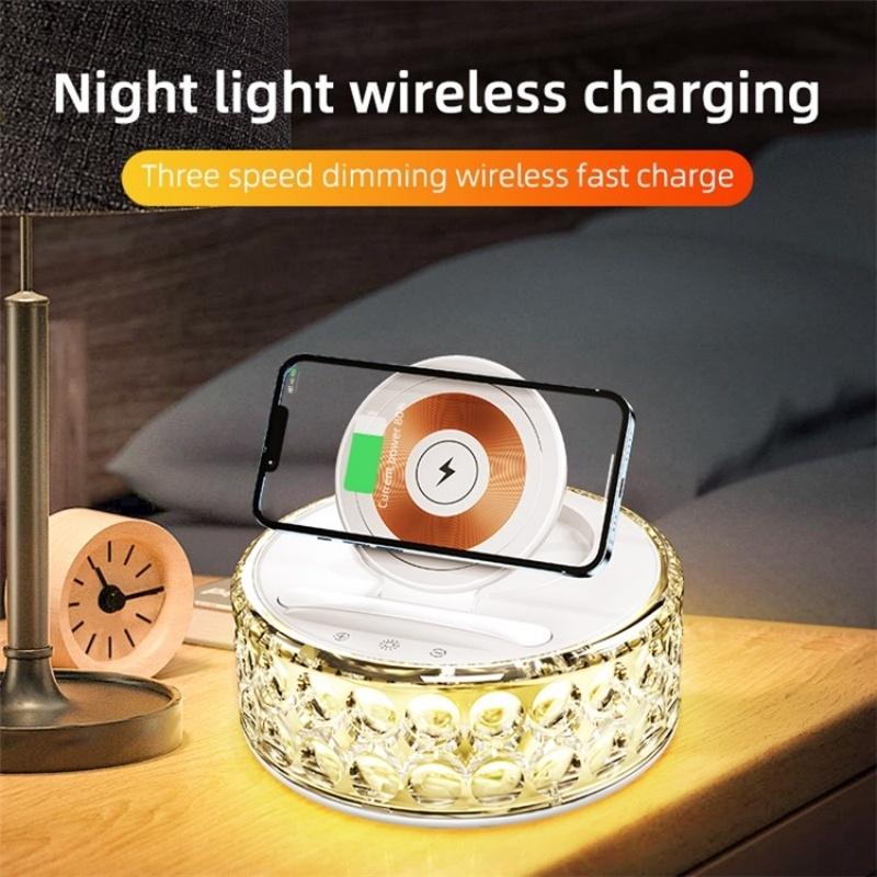 Wireless Charger Dock With Night Light Tristar Online