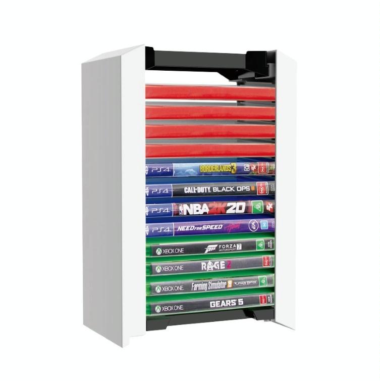 12-cd Double-layer Storage Rack for Ps5 Console Games Tristar Online