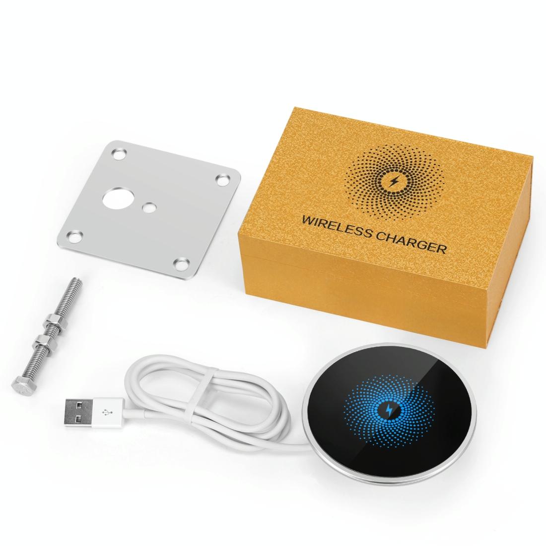 15W Ultra Thin Desktop Wireless Charger Embedded Tristar Online