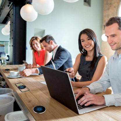 15W Ultra Thin Desktop Wireless Charger Embedded Tristar Online