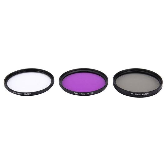 58mm Professional Lens Filter for Gopro and Xiaomi Yi Sport Camera - Cpl Uv Fld Tristar Online