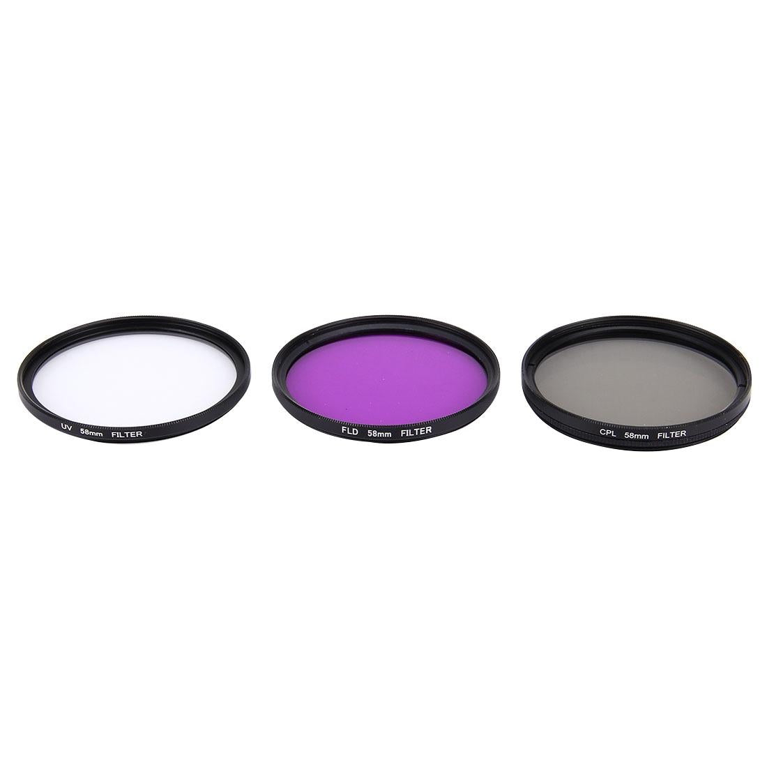 58mm Professional Lens Filter for Gopro and Xiaomi Yi Sport Camera - Cpl Uv Fld Tristar Online