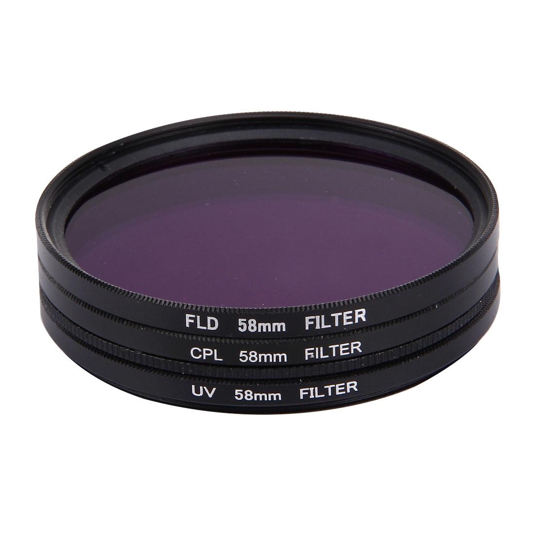 58mm Professional Lens Filter for Gopro and Xiaomi Yi Sport Camera - Cpl Uv Fld Tristar Online