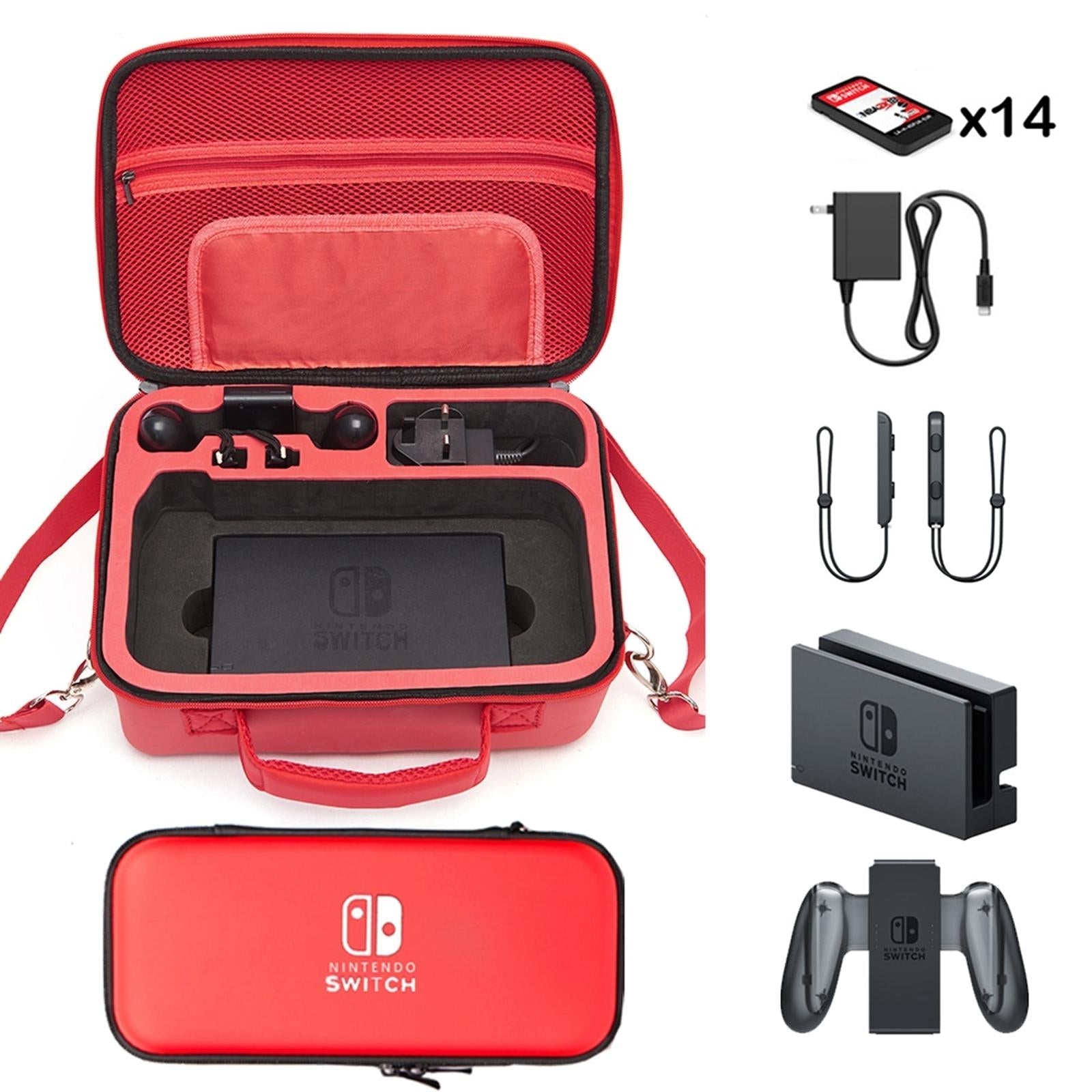 Compact Switch Shoulder Bag with Game Host Storage Tristar Online