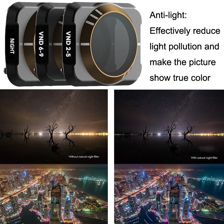 Anti-glare Motion Camera Filter for Dji Mavic Air 2 Tristar Online