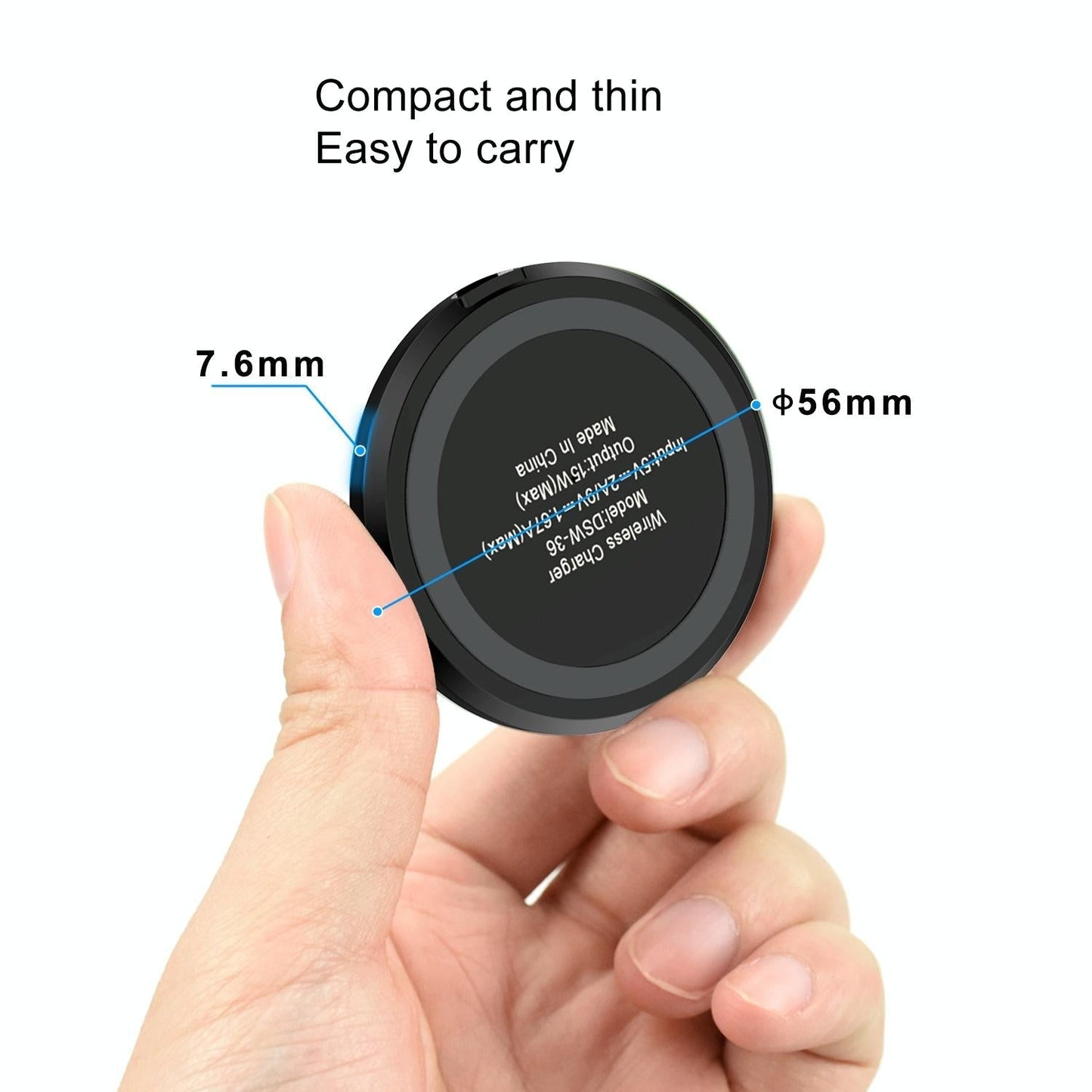 15W Fast Wireless Charger For Mobile Phones Tristar Online