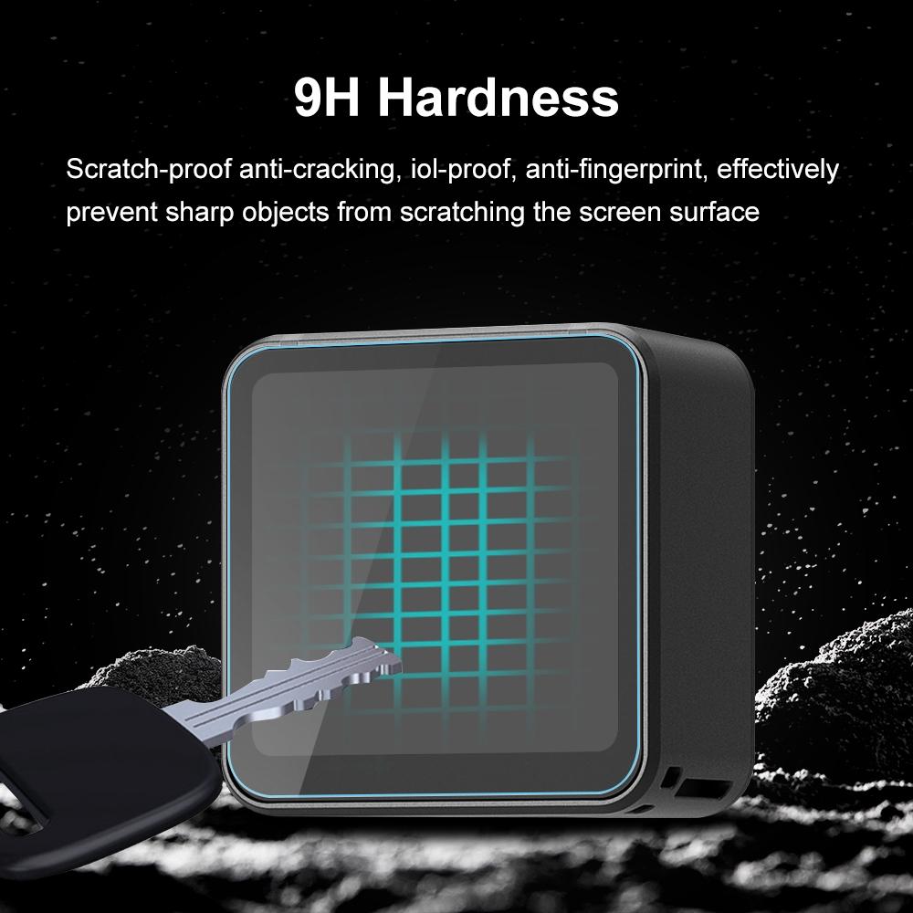 9h Tempered Glass Film for Dji Action 2 - 3-in-1 Lens with Front and Back Lcd Display Tristar Online