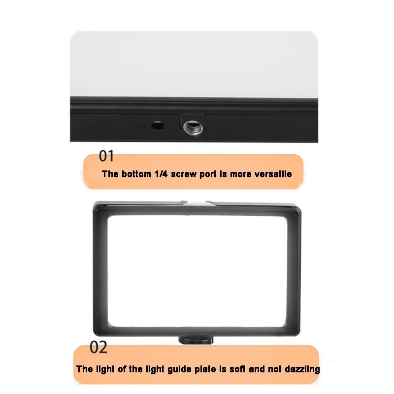 Adjustable 6 Flat-panel Live Fill Light with Overhead Bracket - 3200-5500k Tristar Online