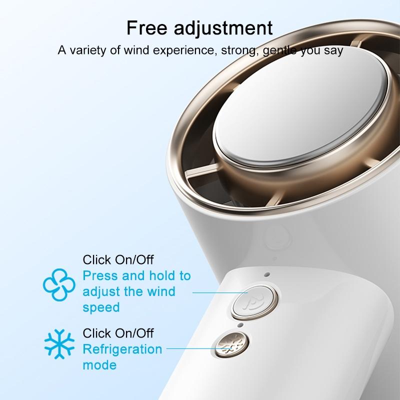 Ultra Freeze Ice Pack Handheld Fan High Speed Portable Tristar Online