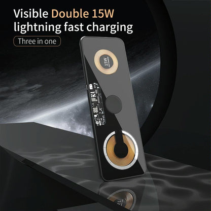 15W Dual Fast Charging Pad For 3 In 1 Wireless Phones Tristar Online