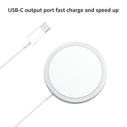 15W Round Magnetic Wireless Charger Tristar Online