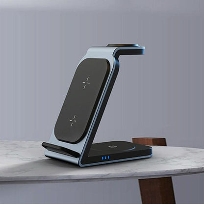 3 In 1 Vertical Metal Wireless Charger - Tarnish Tristar Online