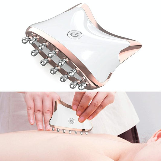 Colour Light Meridian Dredging Massager Sm-2102 - White Gold Tristar Online