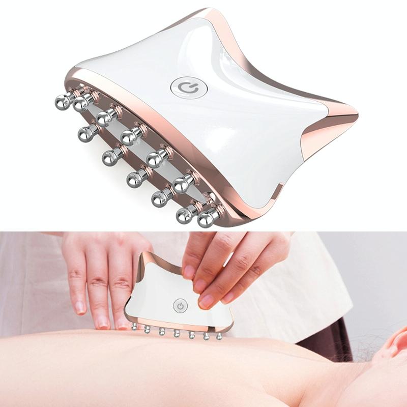 Colour Light Meridian Dredging Massager Sm-2102 - White Gold Tristar Online