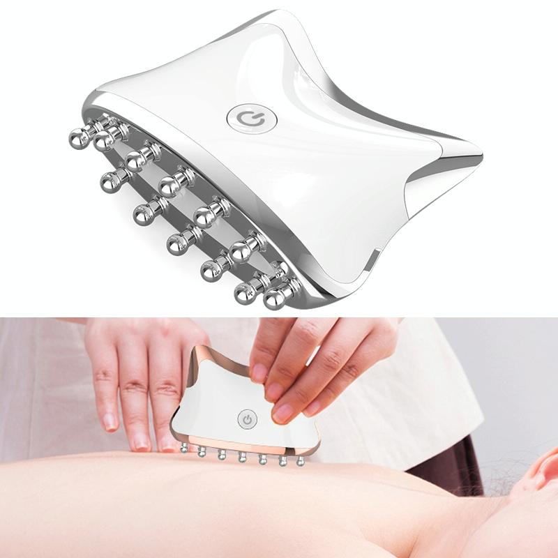 Colour Light Meridian Dredging Massager Sm-2102 - White Gold Tristar Online
