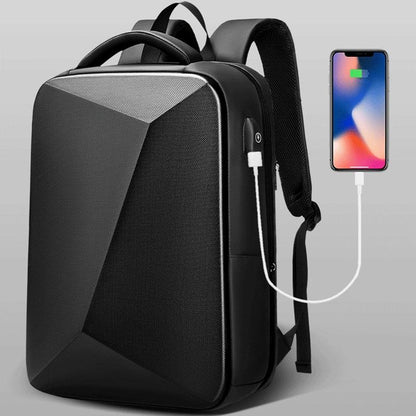 Expandable Usb Laptop Backpack for Business Travel - Black Tristar Online