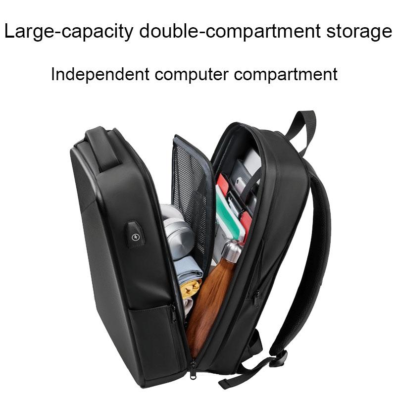 Expandable Usb Laptop Backpack for Business Travel - Black Tristar Online