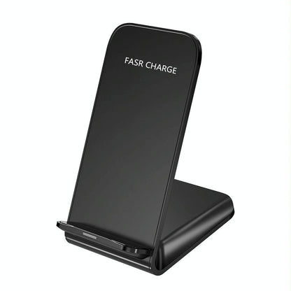 15W Wireless Desktop Charger With Fast Charging - Black Tristar Online