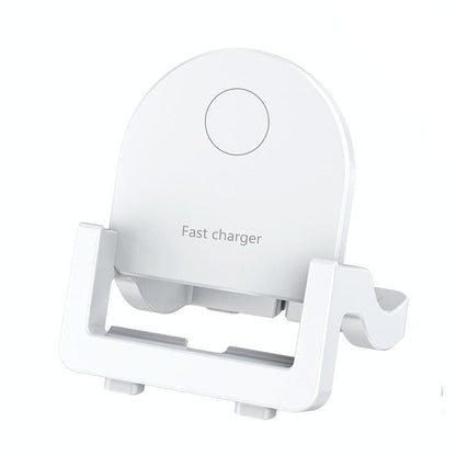 15W Vertical Wireless Fast Charger With Phone Holder - Black Tristar Online