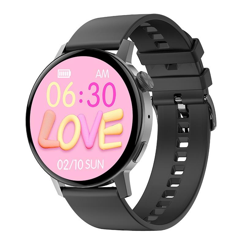 Mini Silicone Smart Watch With Colour Screen - Dt3 - Black Tristar Online