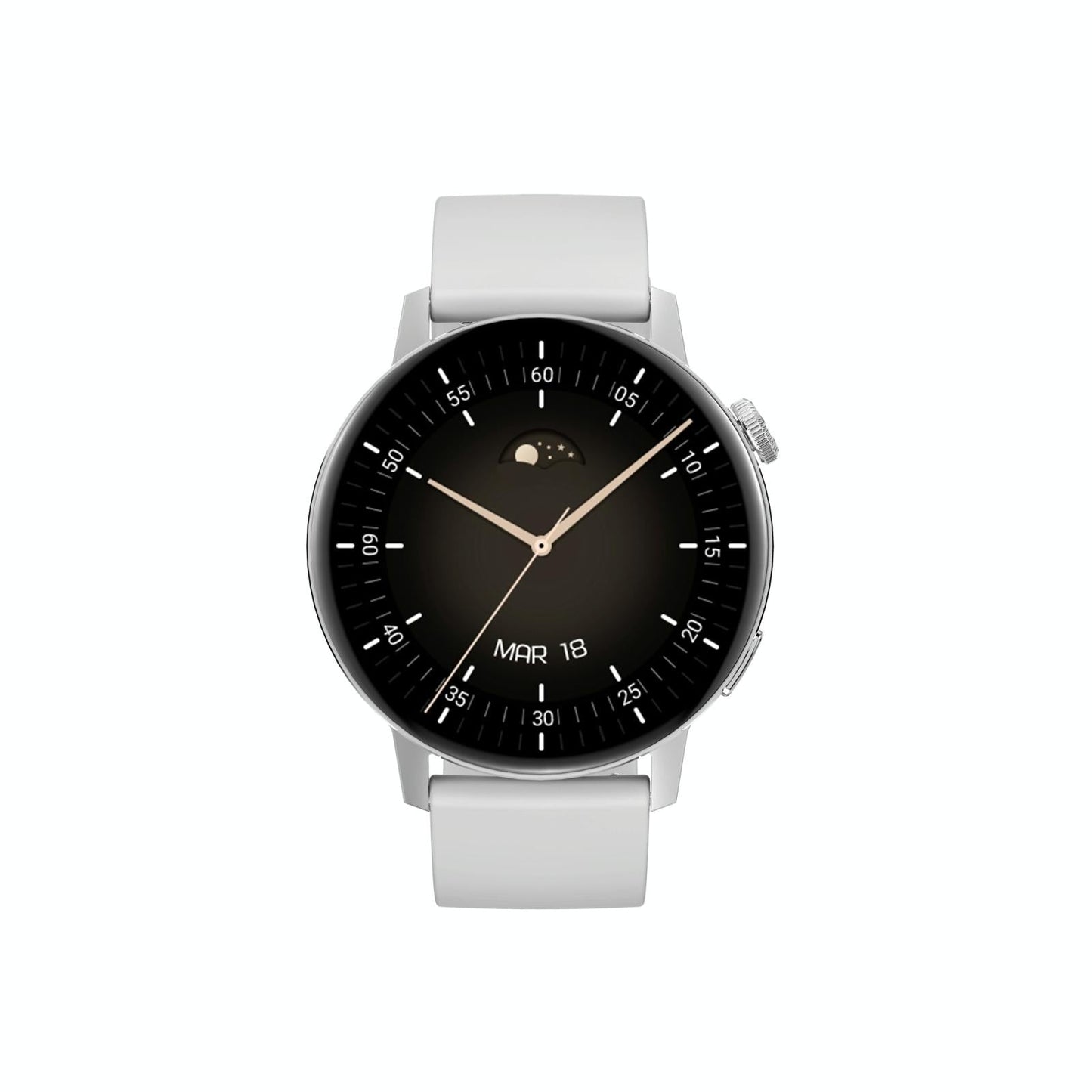 Mini Silicone Smart Watch With Colour Screen - Dt3 - Black Tristar Online