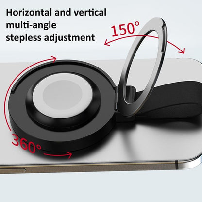 3 In 1 Magnetic Wireless Charger With Phone Ring Black Tristar Online