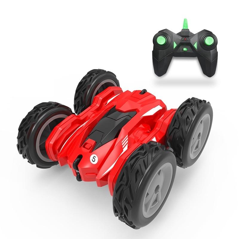 High-speed Double-sided Rc Car for Stunts and Off-road Tumbling - Red Tristar Online