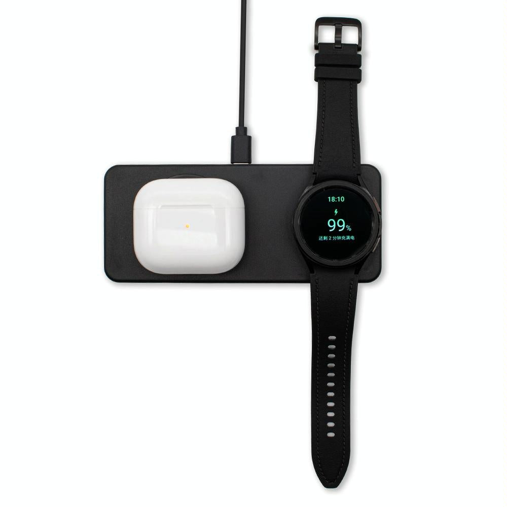 2 In 1 Magnetic Wireless Charger Black Tristar Online