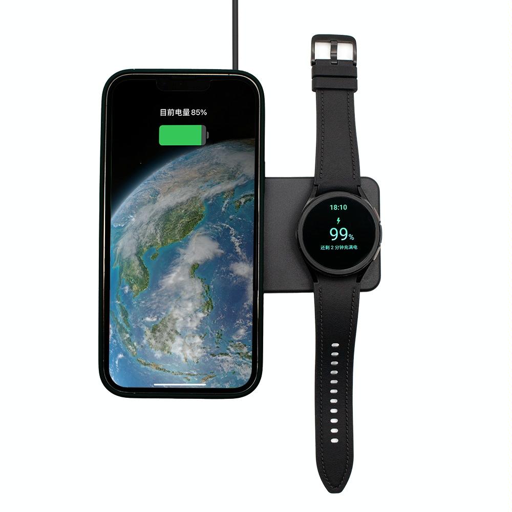 2 In 1 Magnetic Wireless Charger Black Tristar Online