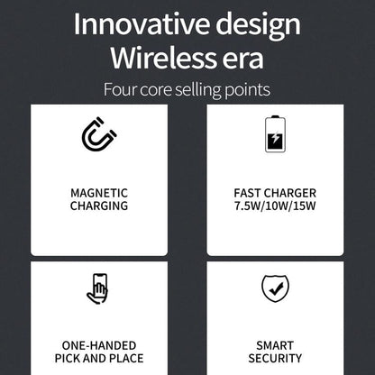 3 In 1 Magnetic Wireless Charger For Phone Watch Airpods Tristar Online