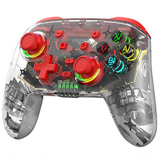 Wireless Dual Vibration Gamepad for Ps3 / Ps4 with Rgb Lights - Red Tristar Online