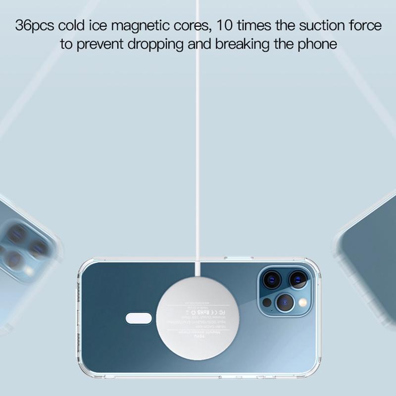 15W Magnetic Wireless Charger White Tristar Online