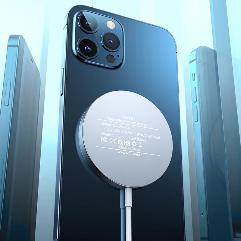 15W Magnetic Wireless Charger White Tristar Online