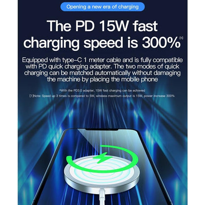 15W Magnetic Wireless Charger White Tristar Online