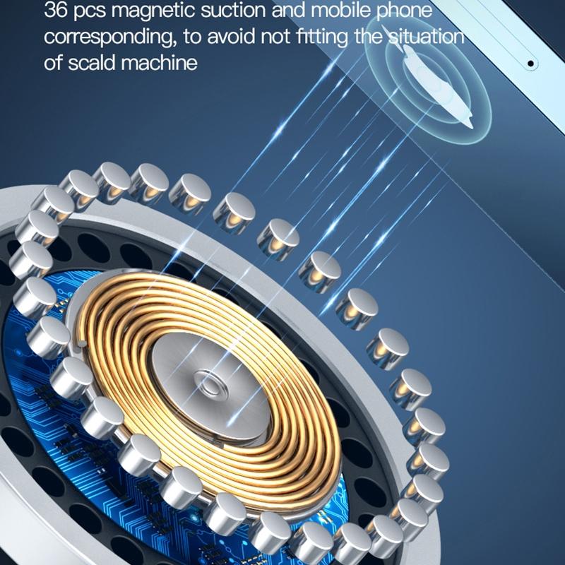 15W Magnetic Wireless Charger White Tristar Online