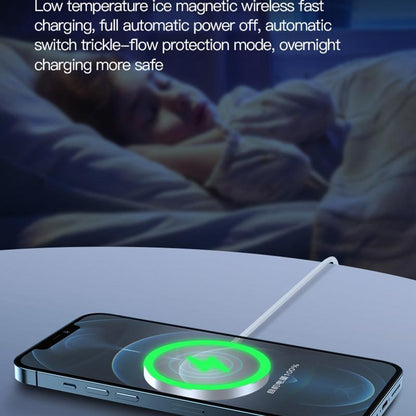15W Magnetic Wireless Charger White Tristar Online