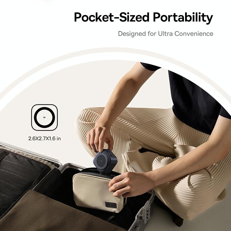 67W 2 In 1 Magnetic Wireless Charger + 1M Type C Cable Tristar Online